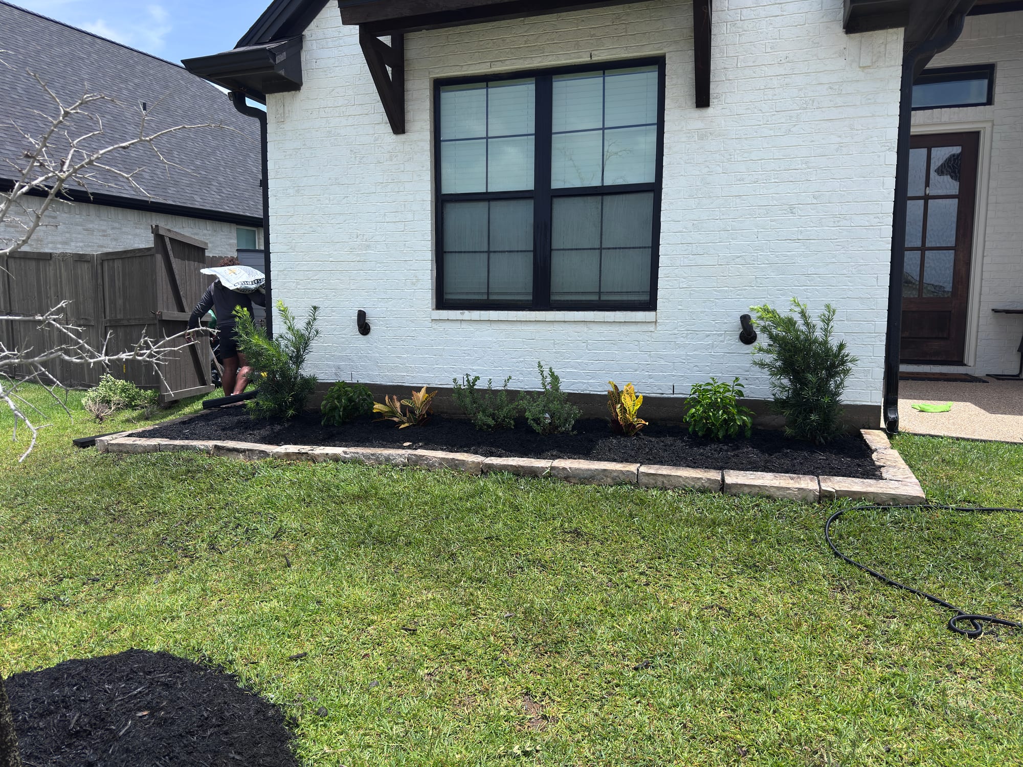 Front Landscape Refresh in Residential landscape